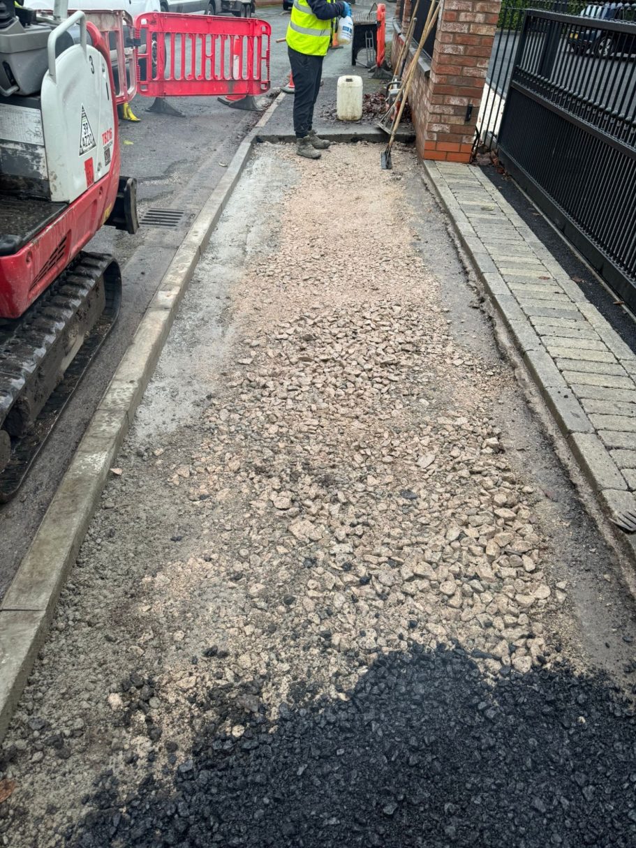 Replace Kerbs & Stone To Height